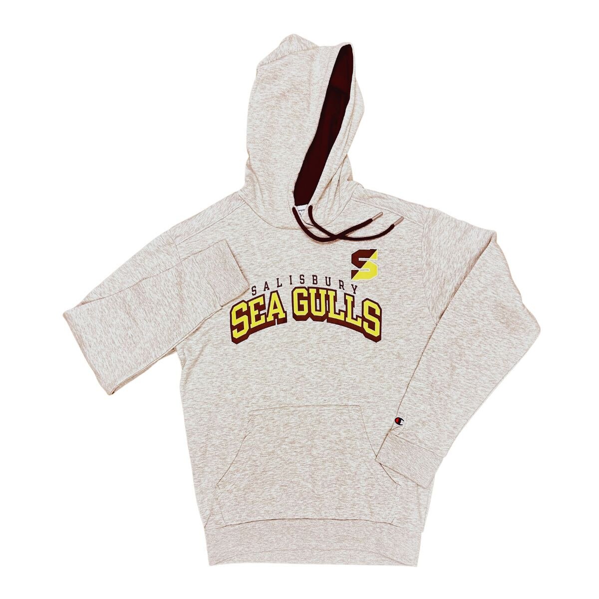 Grey SBY Sea Gulls Hoodie W/Split S