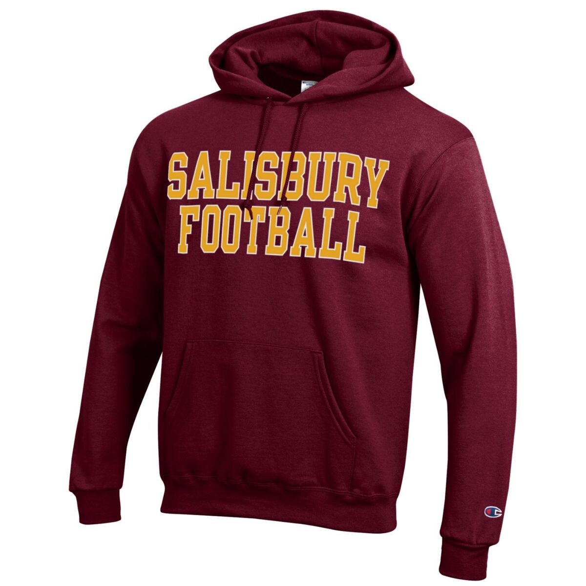 Maroon Salisbury Football Hoodie