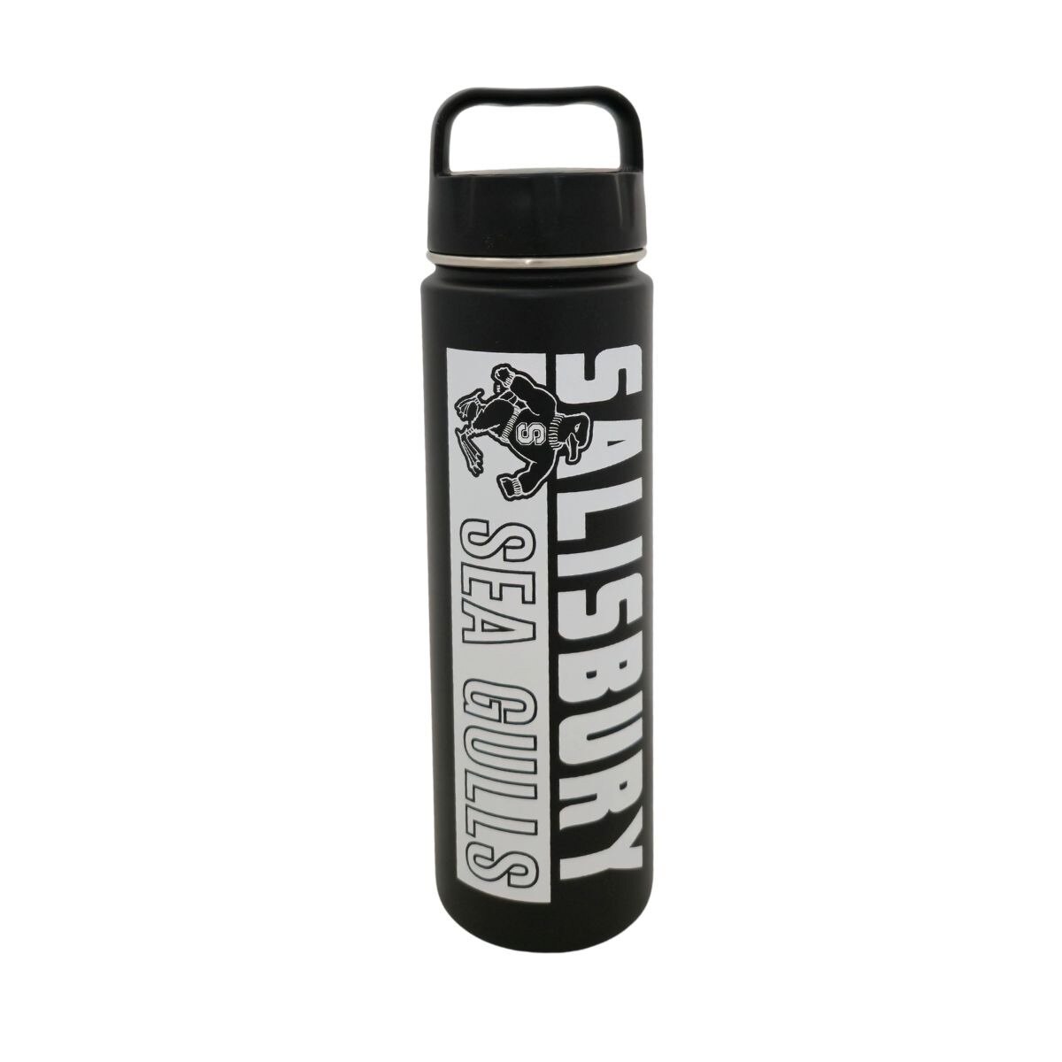 Crux Sport Bottle Black w/Sea Gulls