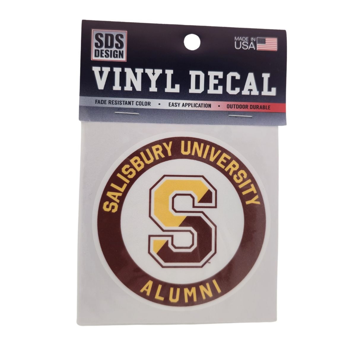 3" Split S SU Alumni Circle Decal