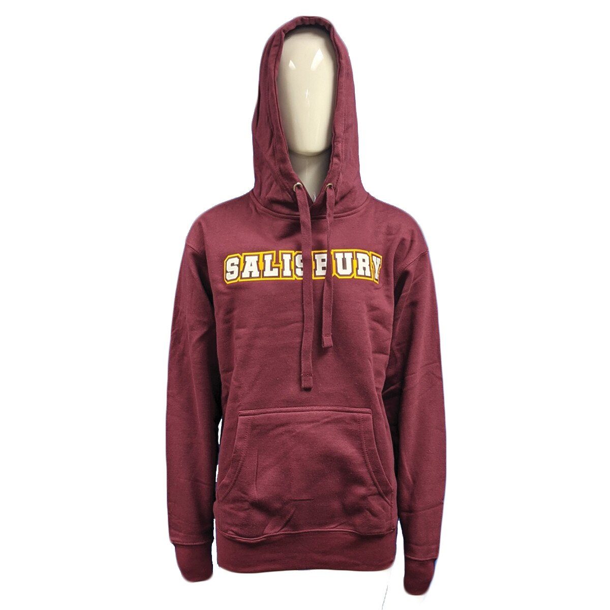 Maroon Athletic Hoodie w/Salisbury