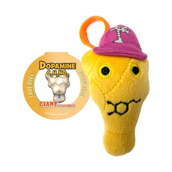 Plush Dopamine Keychain