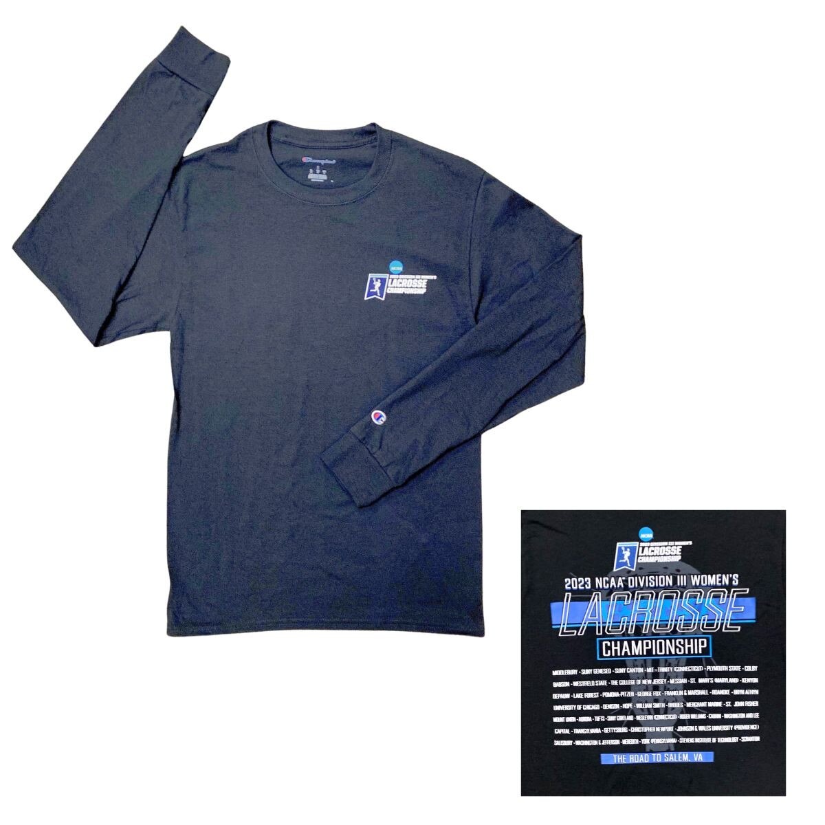 Blk Long Sleeve 2023 Lacrosse Tee