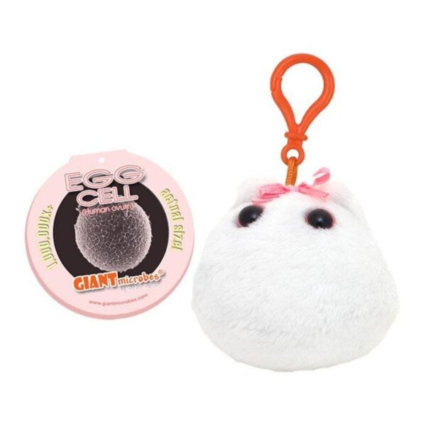 GIANTmicrobes Keychain Egg Cell