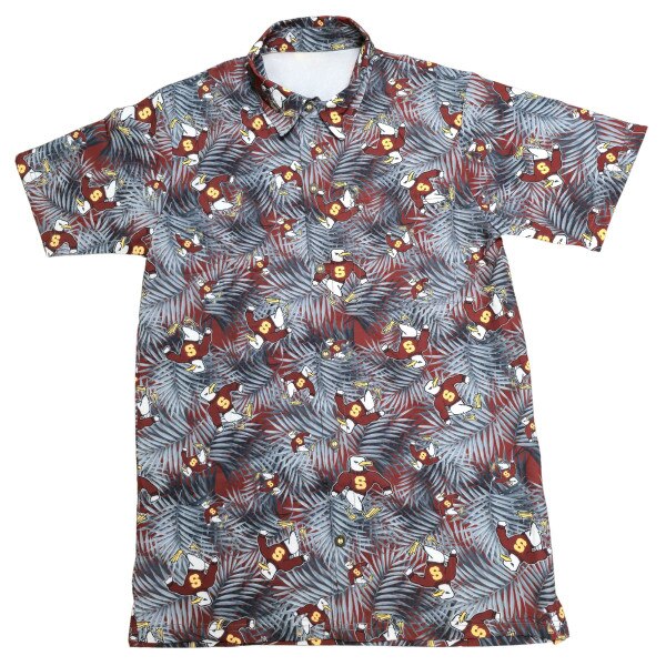 Maroon Hibiscus/Sammy Shirt
