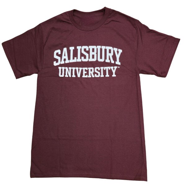 Maroon Salisbury University Tee