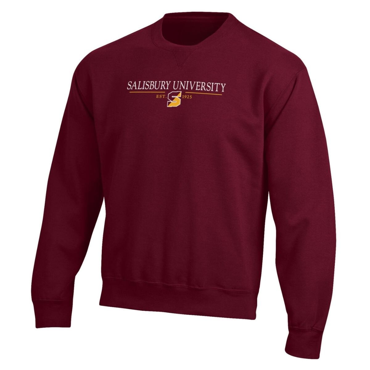 Maroon SU Crew w/Split S & Est 1925