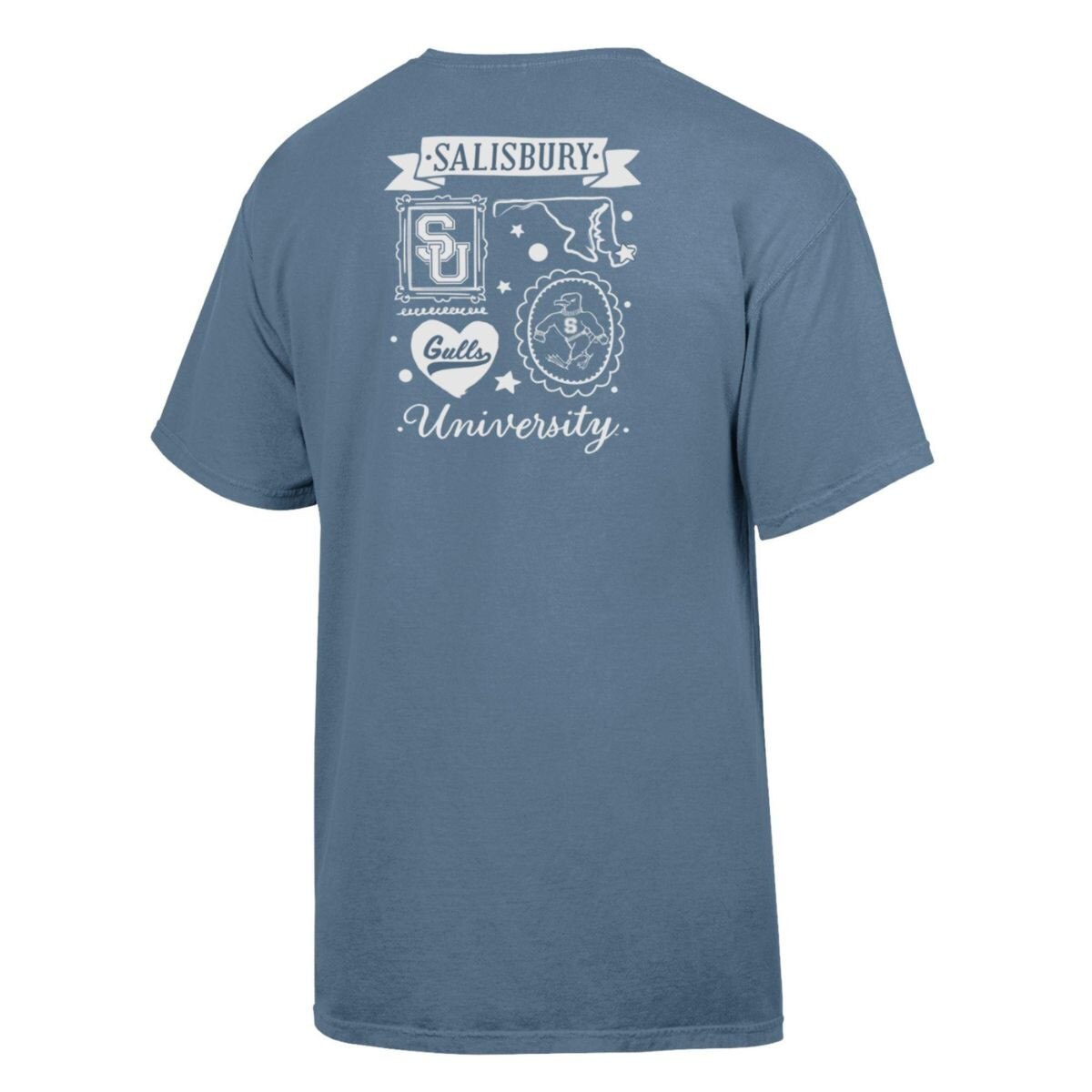 Saltwater Tee Back View