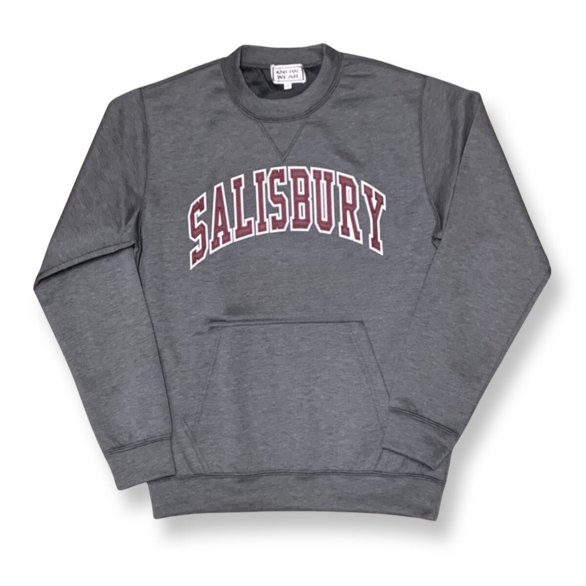 Black Salisbury Crewneck w/Pocket