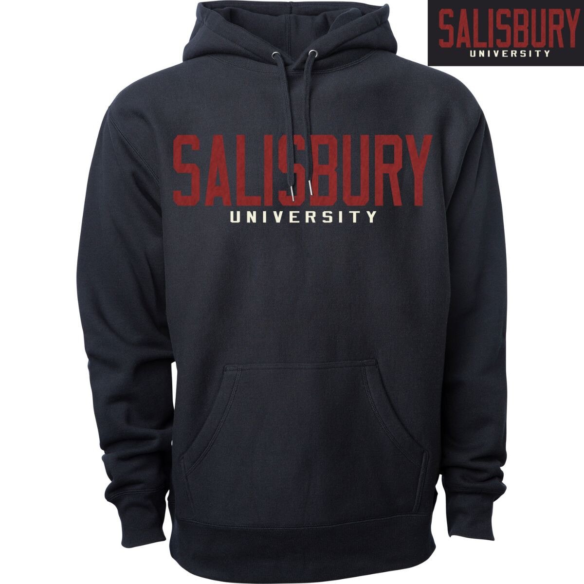 Blk Hoodie w/Salisbury University