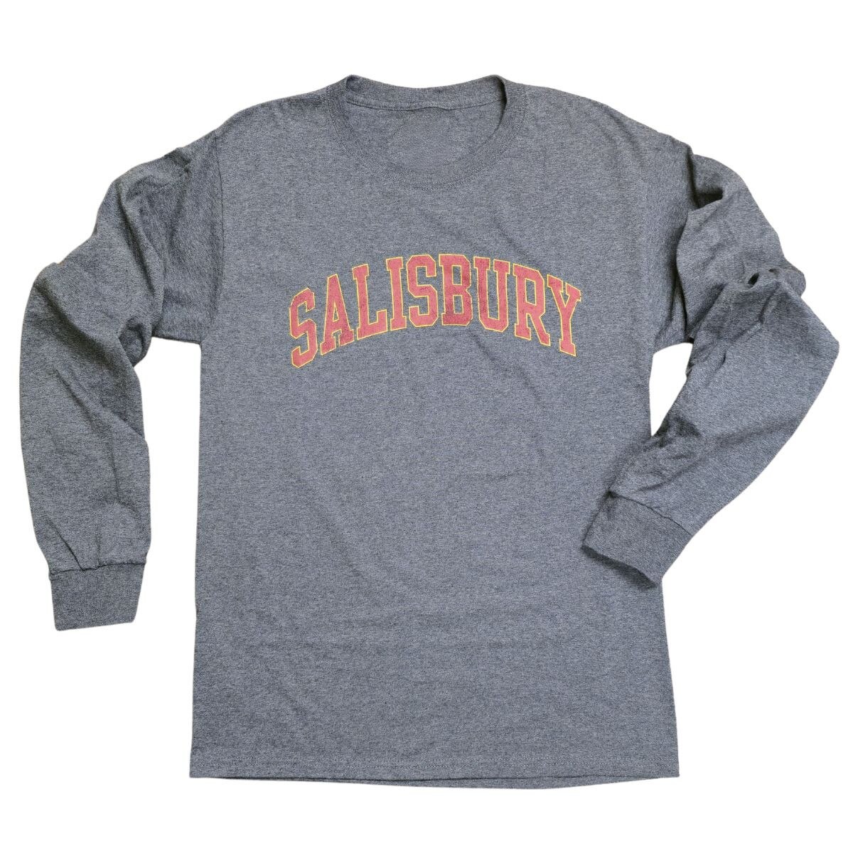 Blk Heather Long Sleeve Tee w/SBY