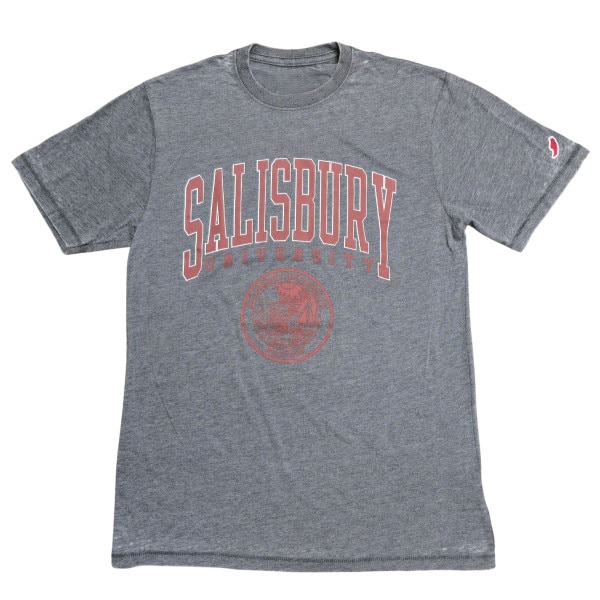 Black Heather Tee w/SU Seal