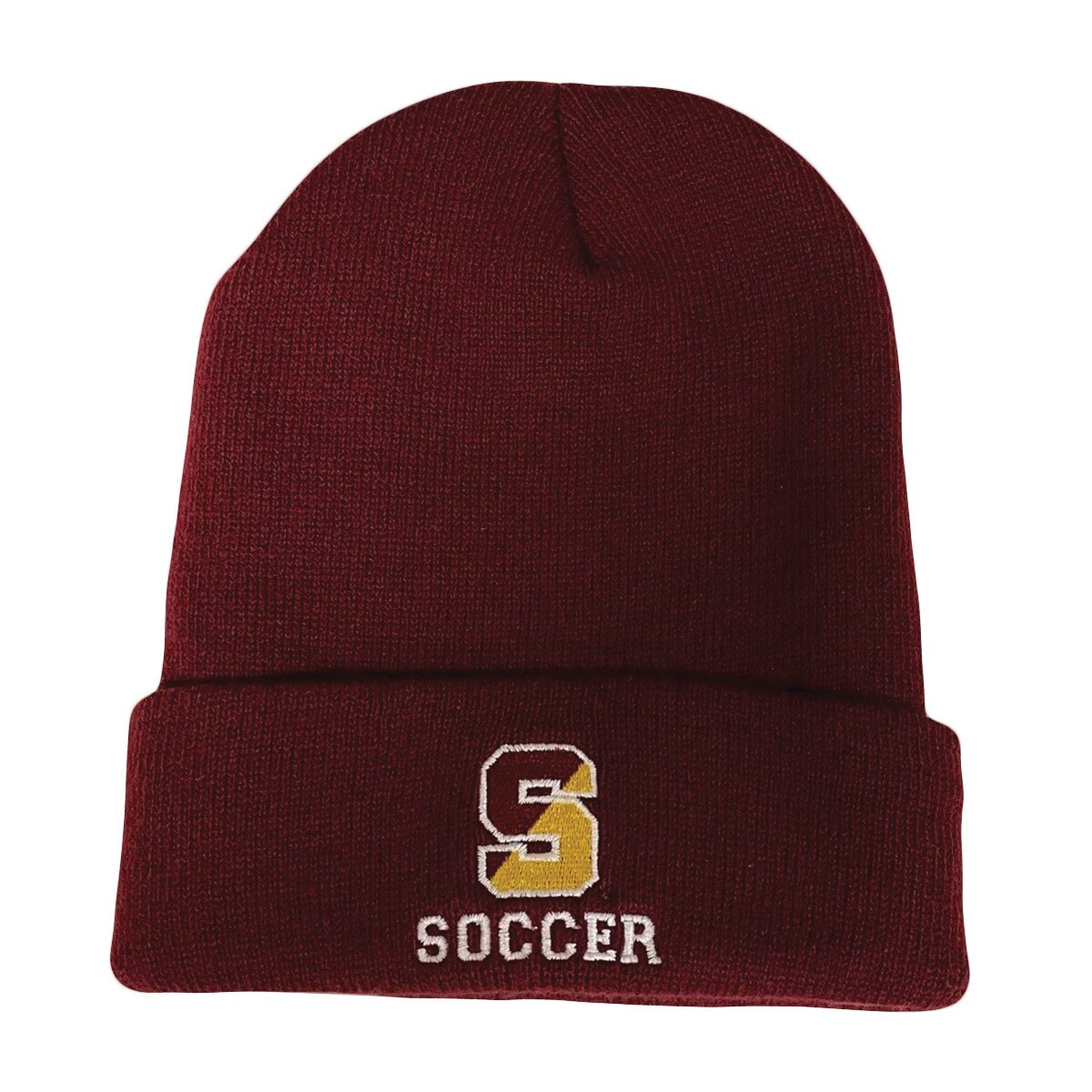 Soccer Maroon Beanie
