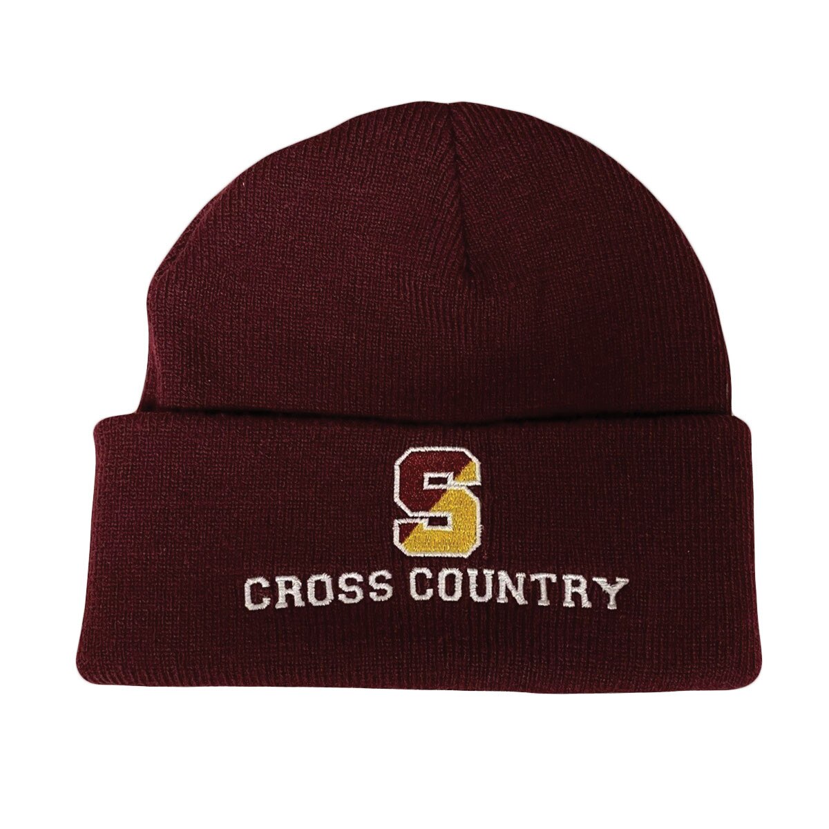 Cross Country Maroon Beanie