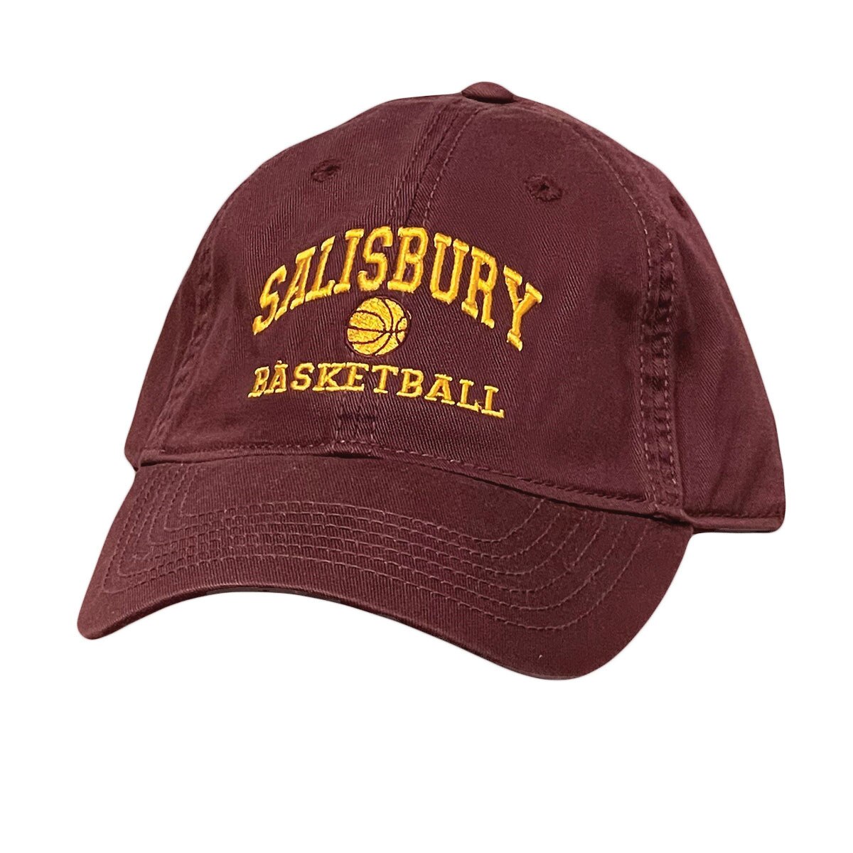 Basketball Maroon Sports Hat
