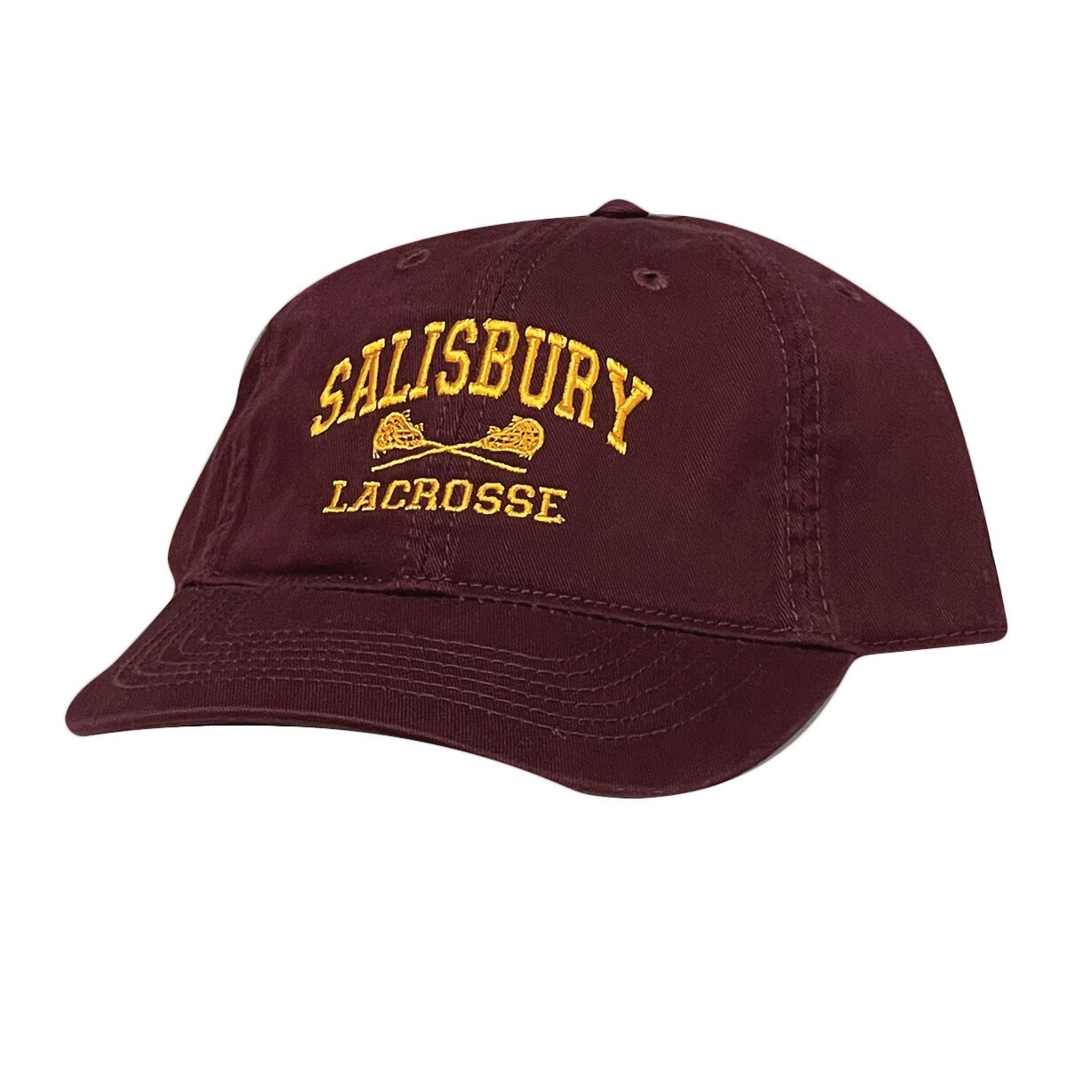 Lacrosse Maroon Sports Hat