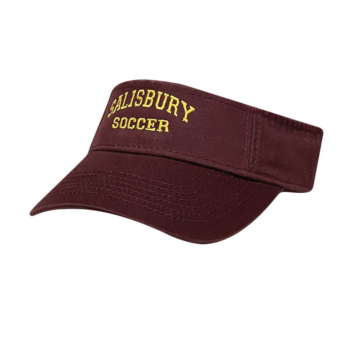 Soccer Maroon Sports Visor
