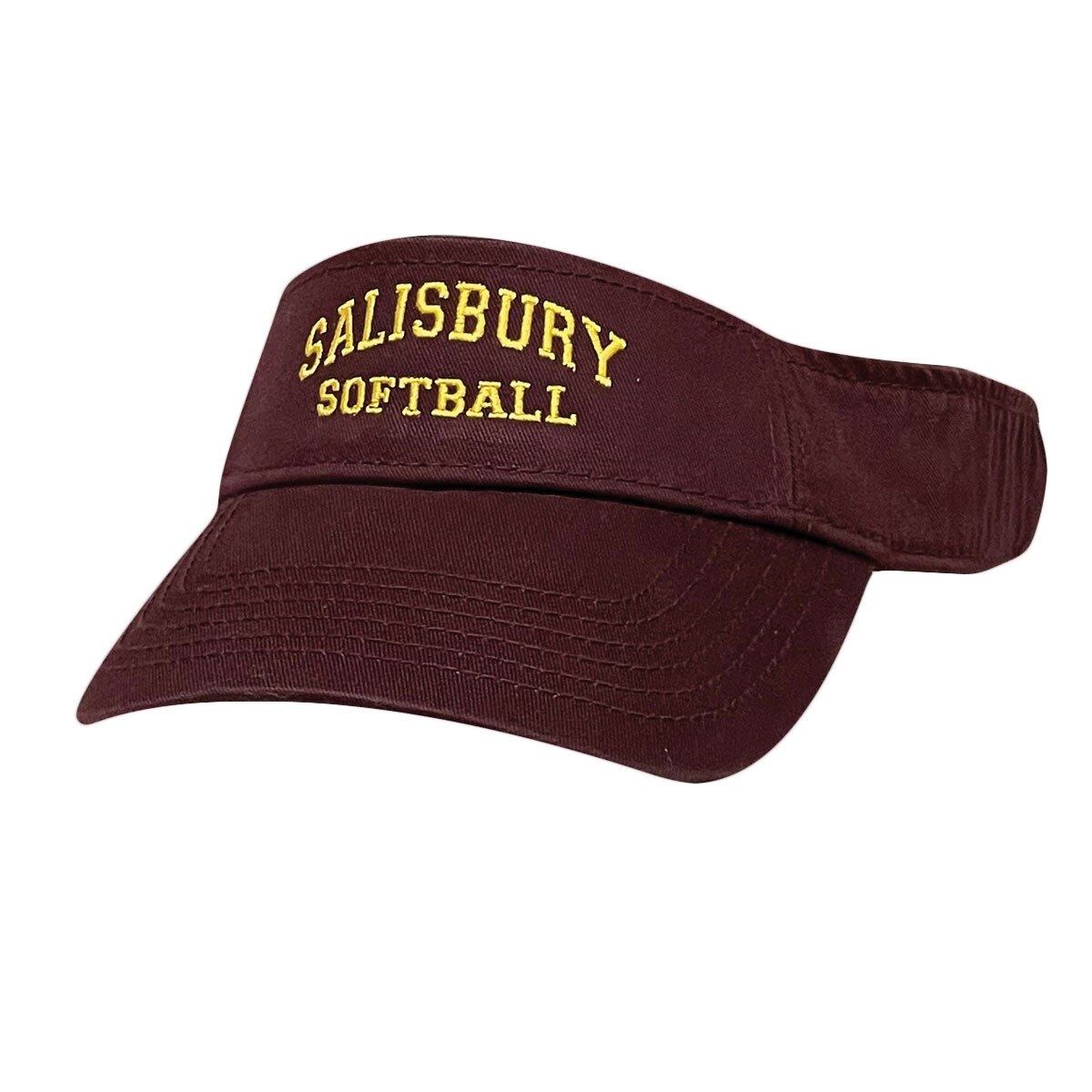 Softball Maroon Sports Visor