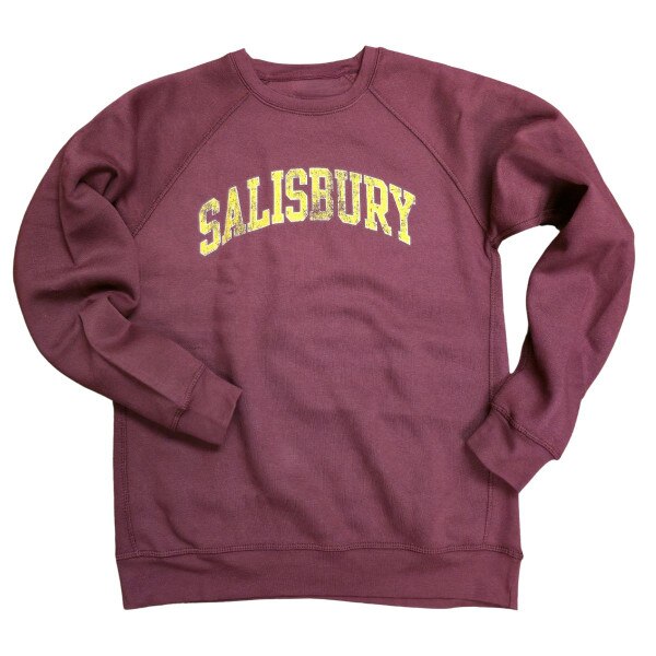 Maroon Crewneck w/Salisbury