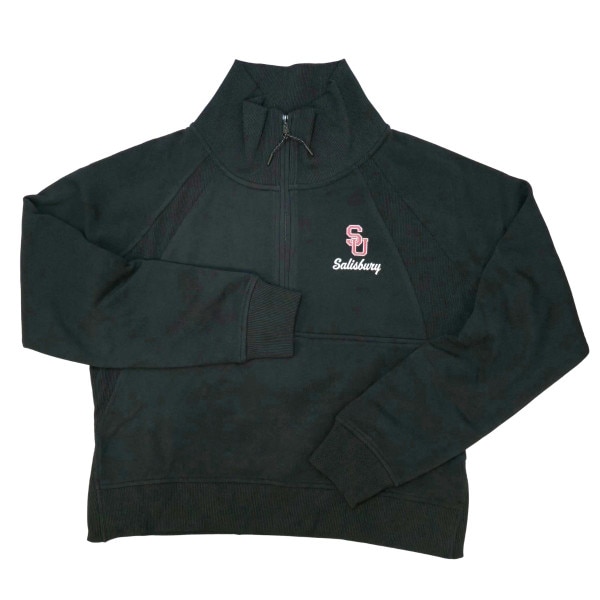 Women's SU Black Quarter Zip