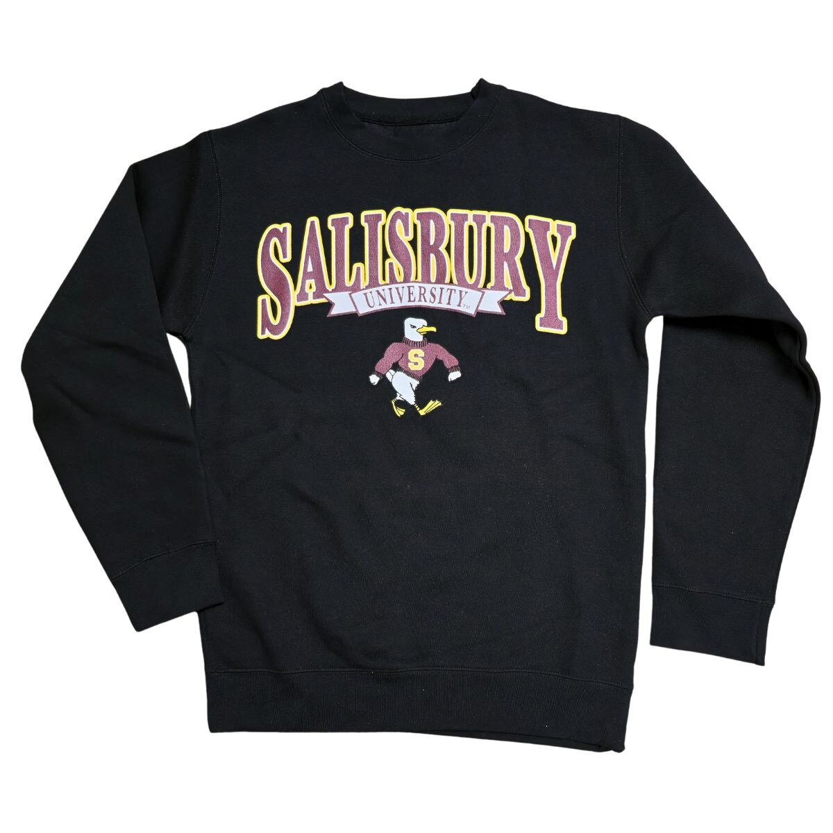 Black SU Crewneck w/Sammy
