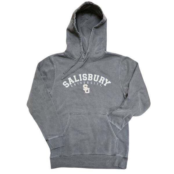 Black Garment Dyed SU Hoodie