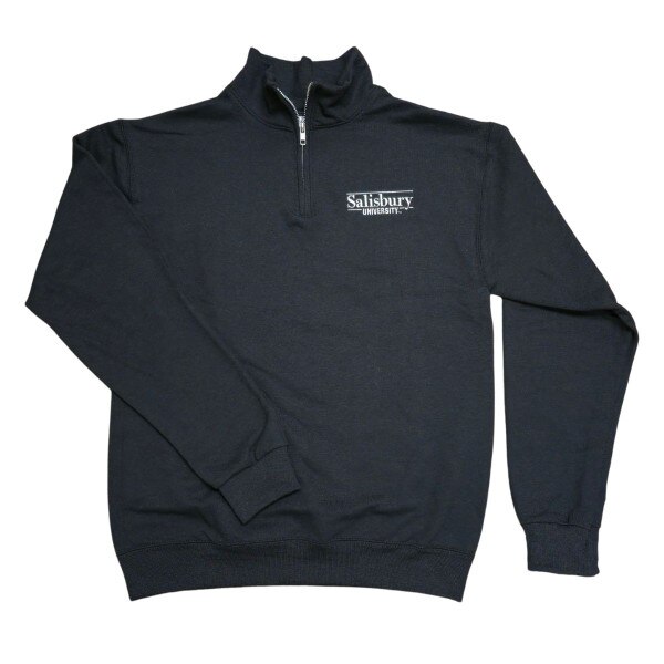 Black Quarter Zip w/SU