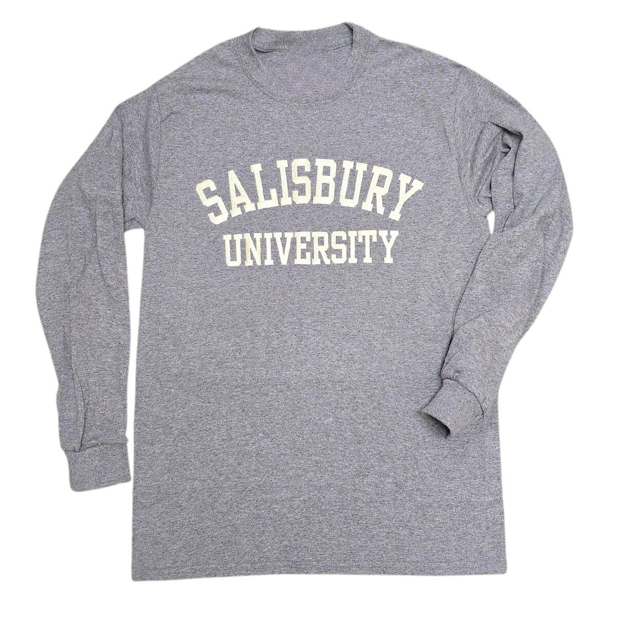 Grey Long Sleeve Tee w/Salisbury