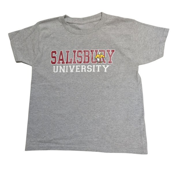 Grey SU Youth Tee w/Sammy