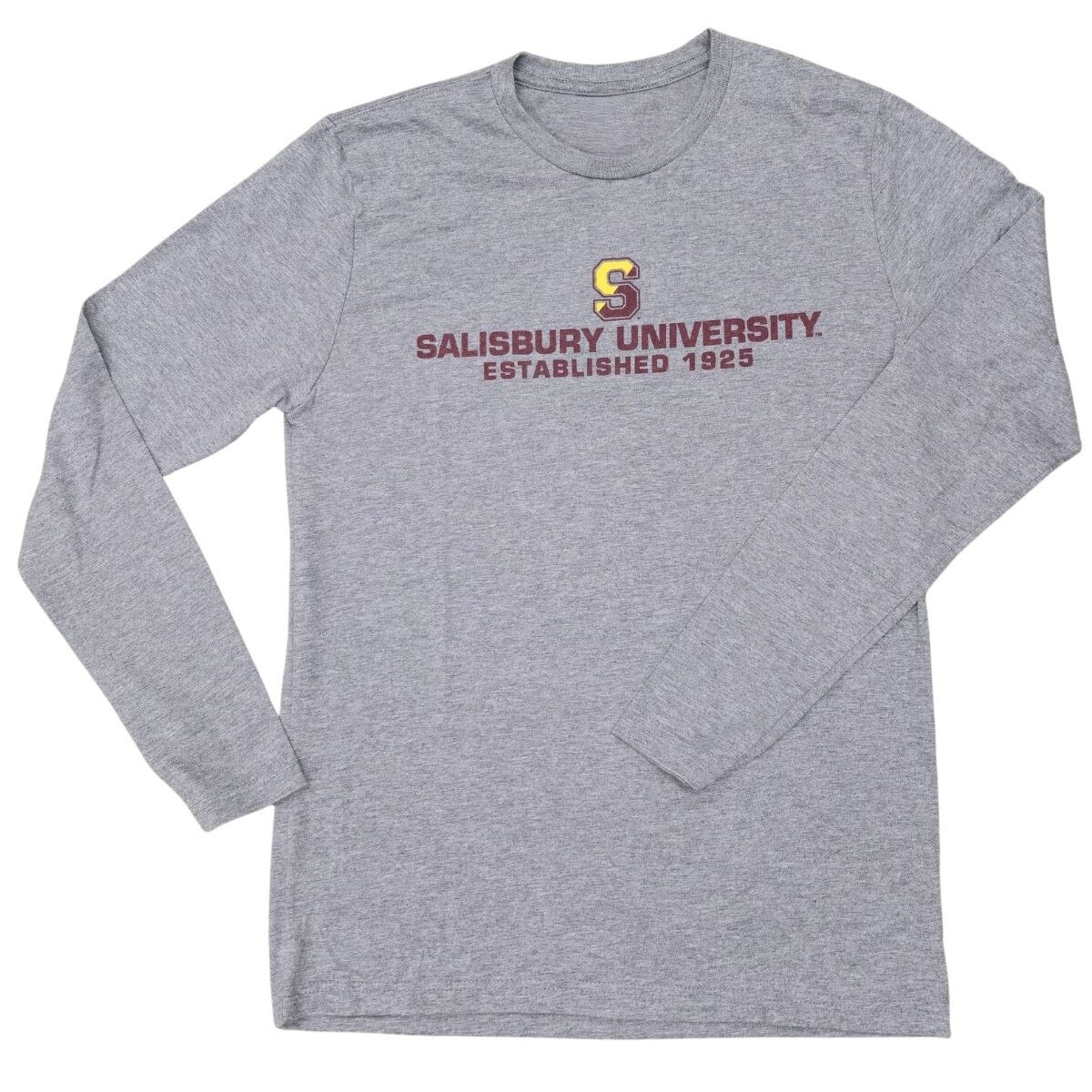 Heather Long Sleeve Split S Tee