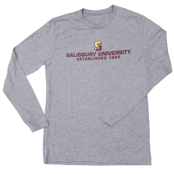 Heather Long Sleeve Split S Tee