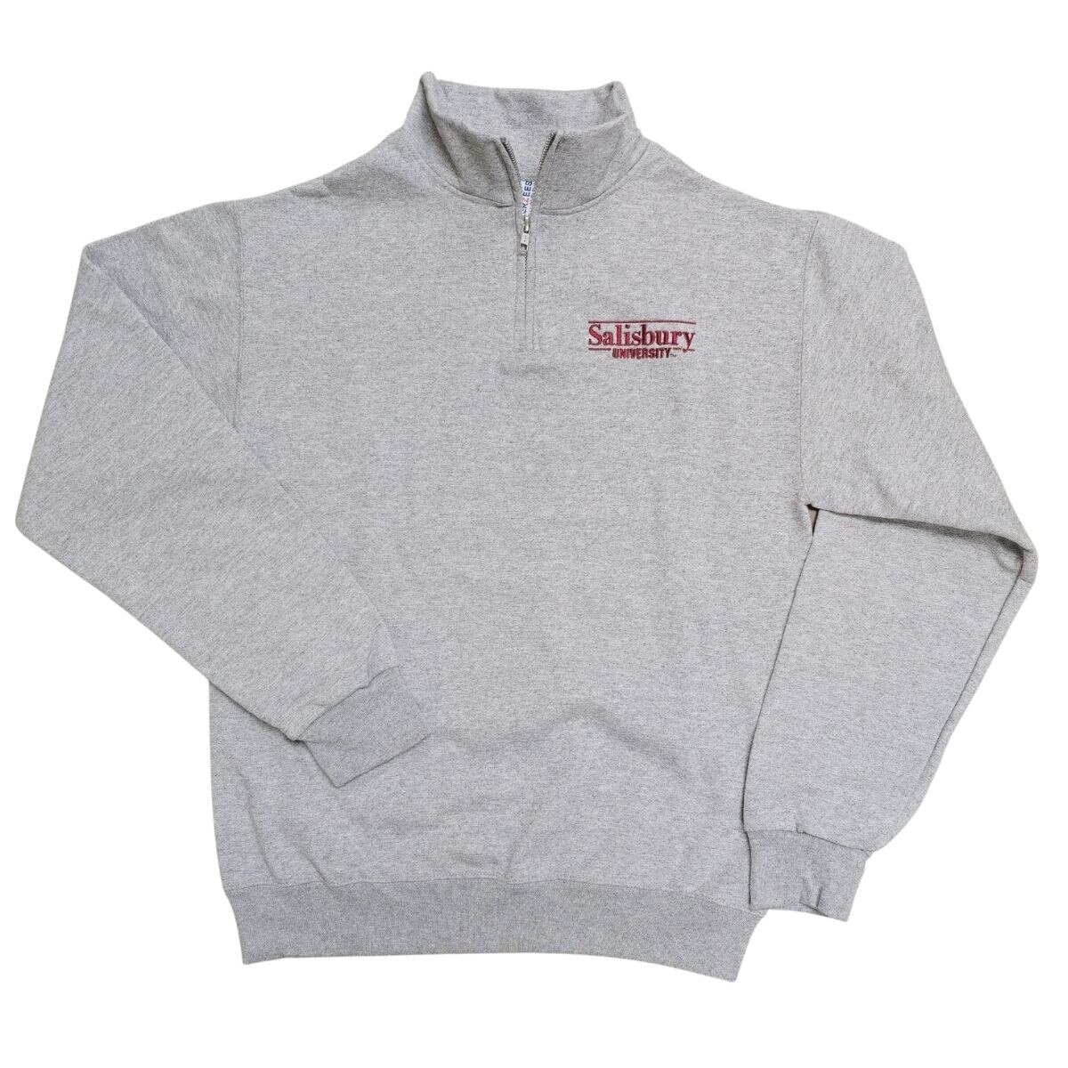 Heather Quarter Zip w/SU