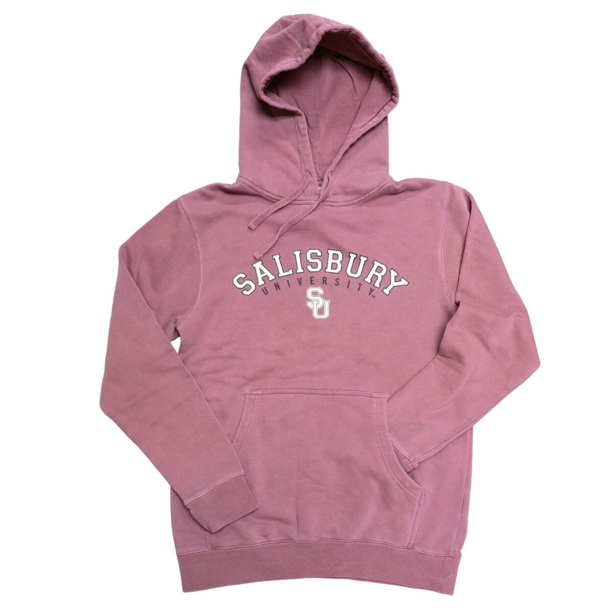 Maroon Garment Dyed SU Hoodie