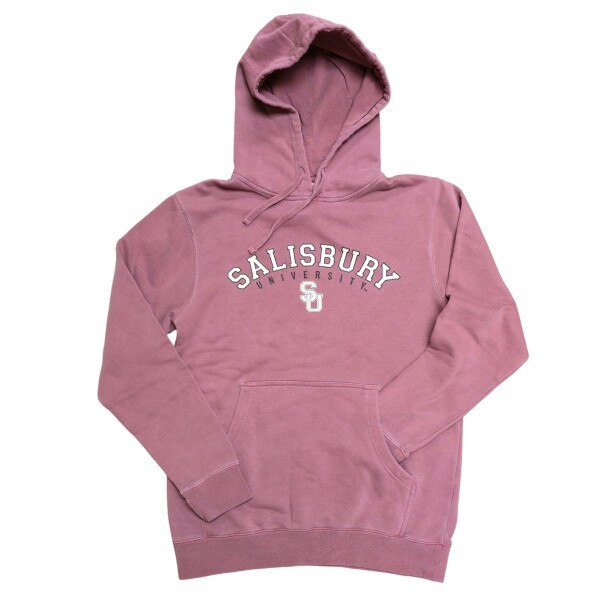 Maroon Garment Dyed SU Hoodie