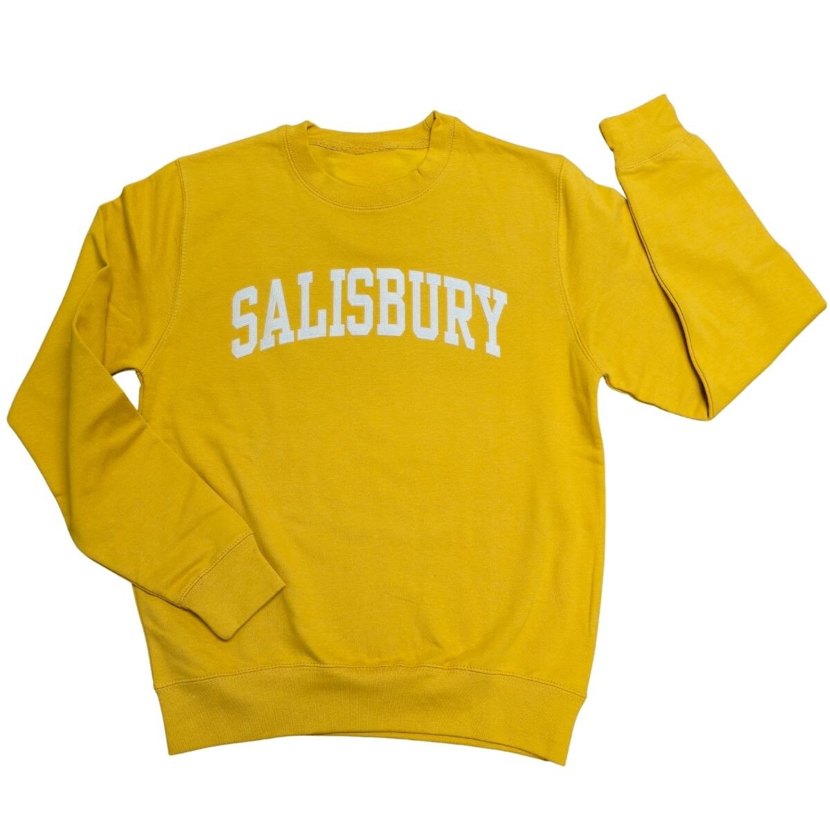 Mustard Crewneck w/Salisbury