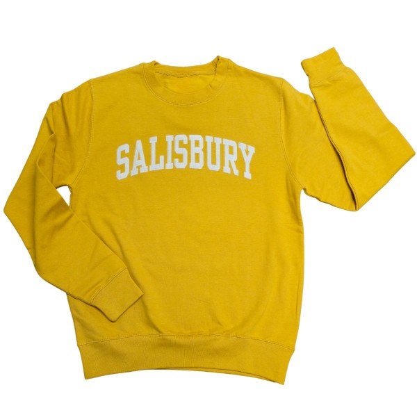 Mustard Crewneck w/Salisbury