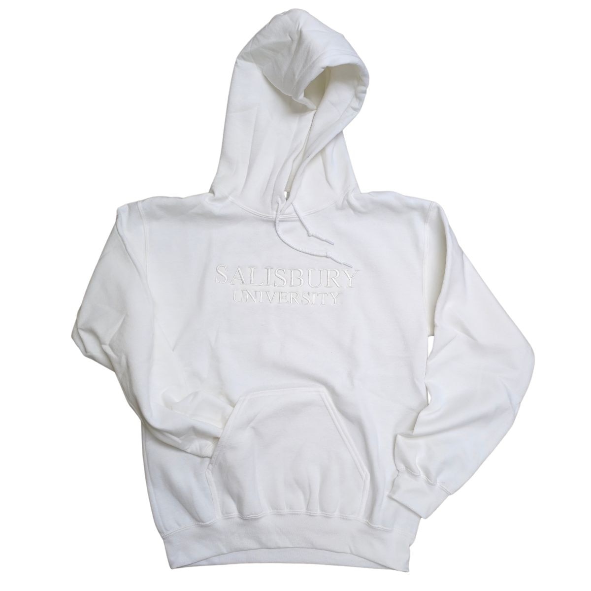 White Tonal SU Hoodie