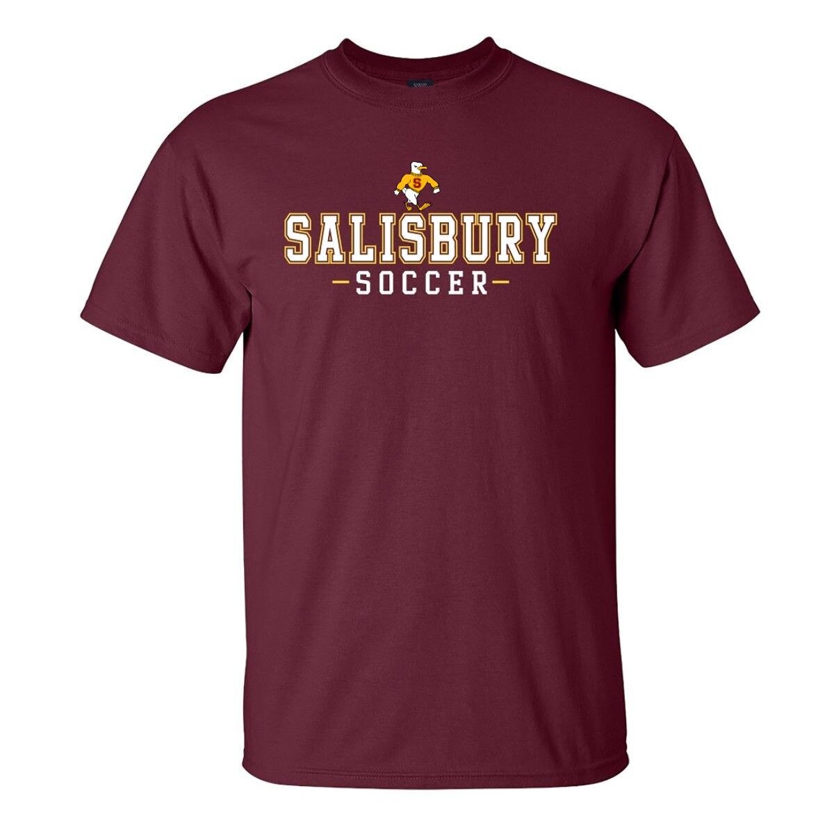 Maroon SBY Soccer Tee w/Sammy