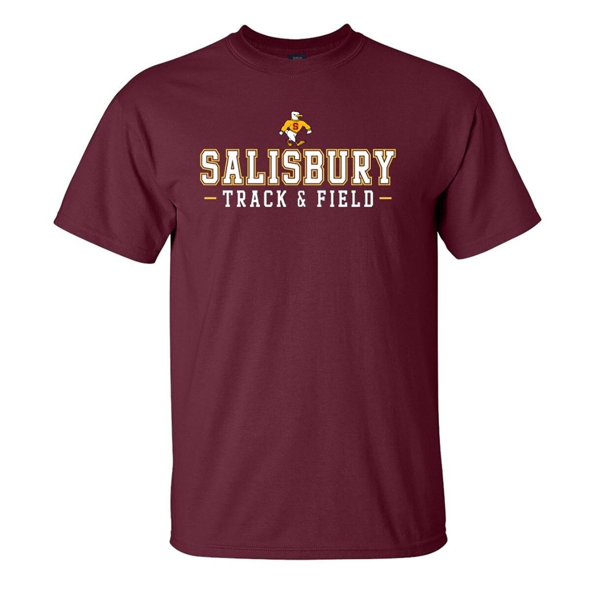 Maroon SBY Track-Field Tee w/Sammy