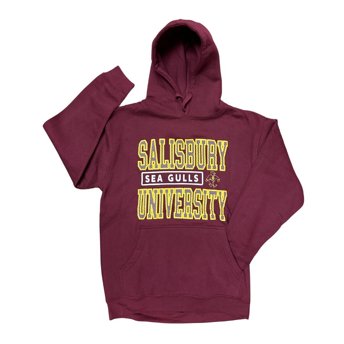 Maroon SU Sammy Hoodie w/Sea Gulls