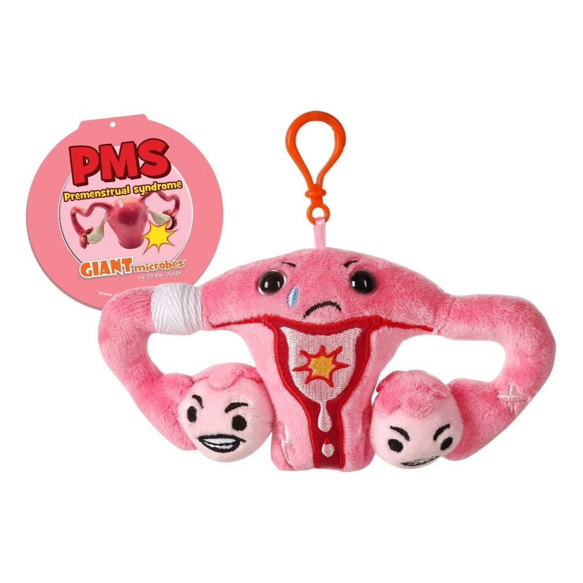 Plush PMS Keychain