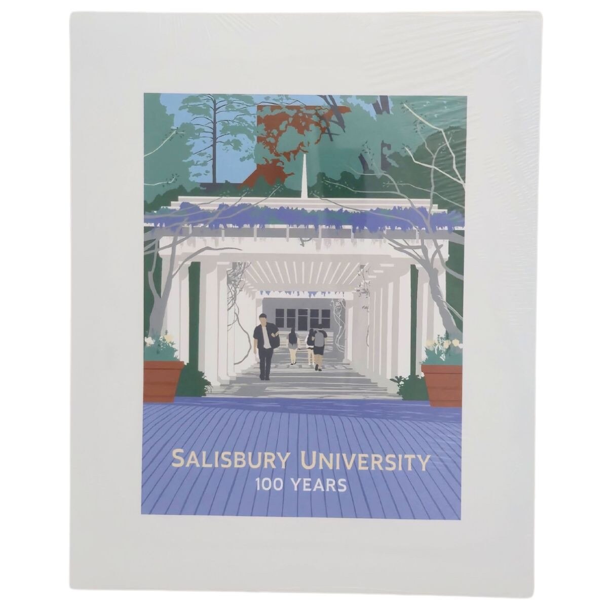 16x20 unframed print pergola 100