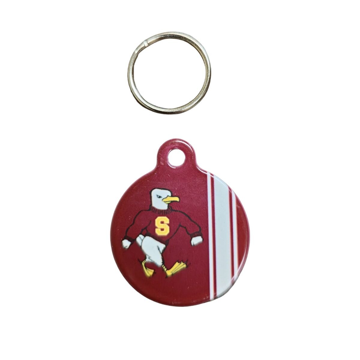 Dog Tag Maroon w/Sammy