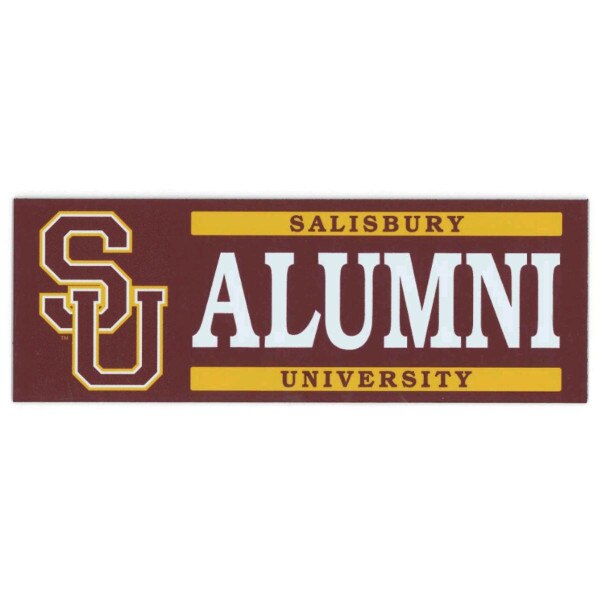 SBY Alumni Maroon Bar Magnet