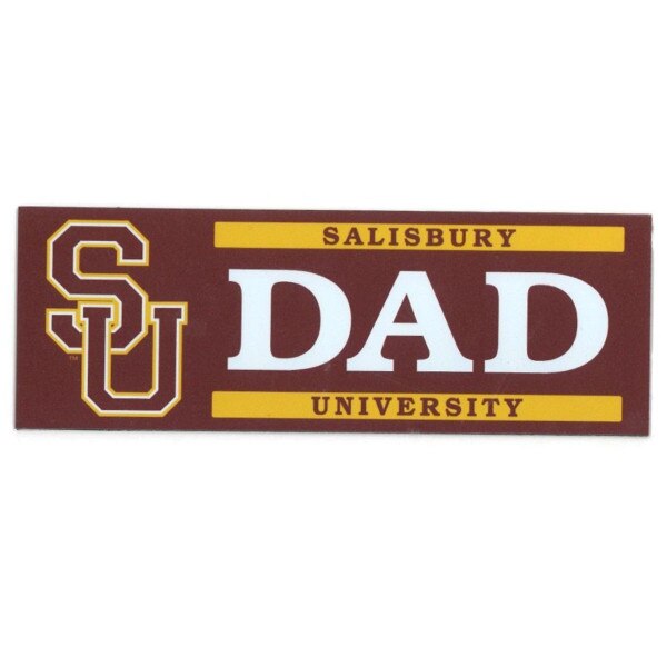 SBY Dad Maroon Bar Magnet