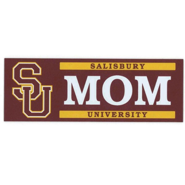 SBY Mom Maroon Bar Magnet