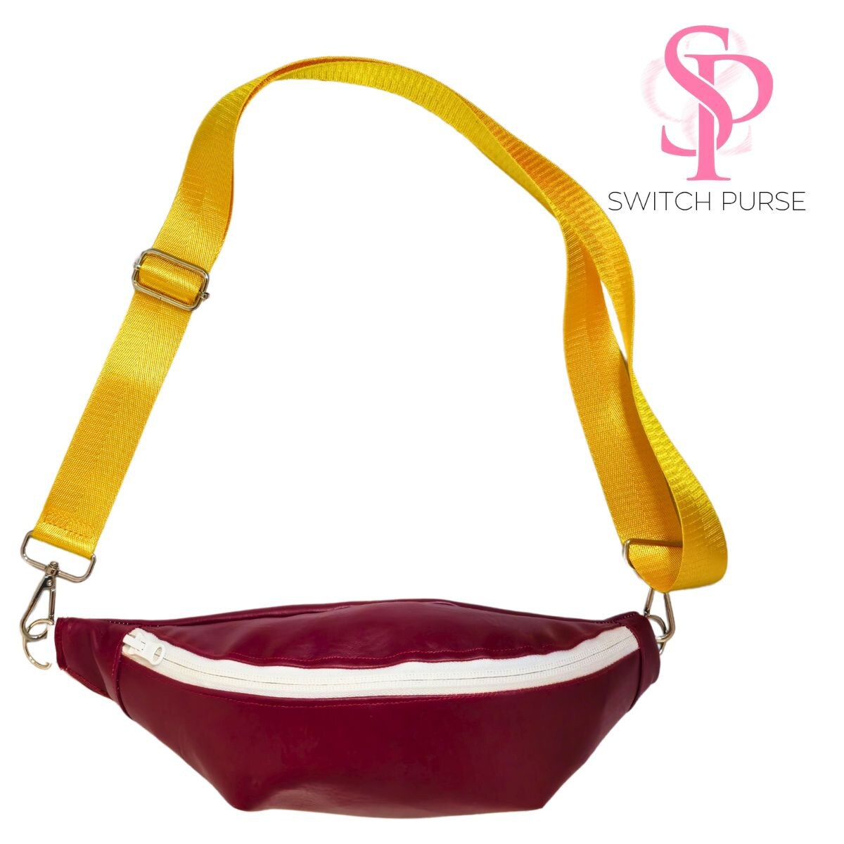 SwitchPurse Reverse Detail Maroon