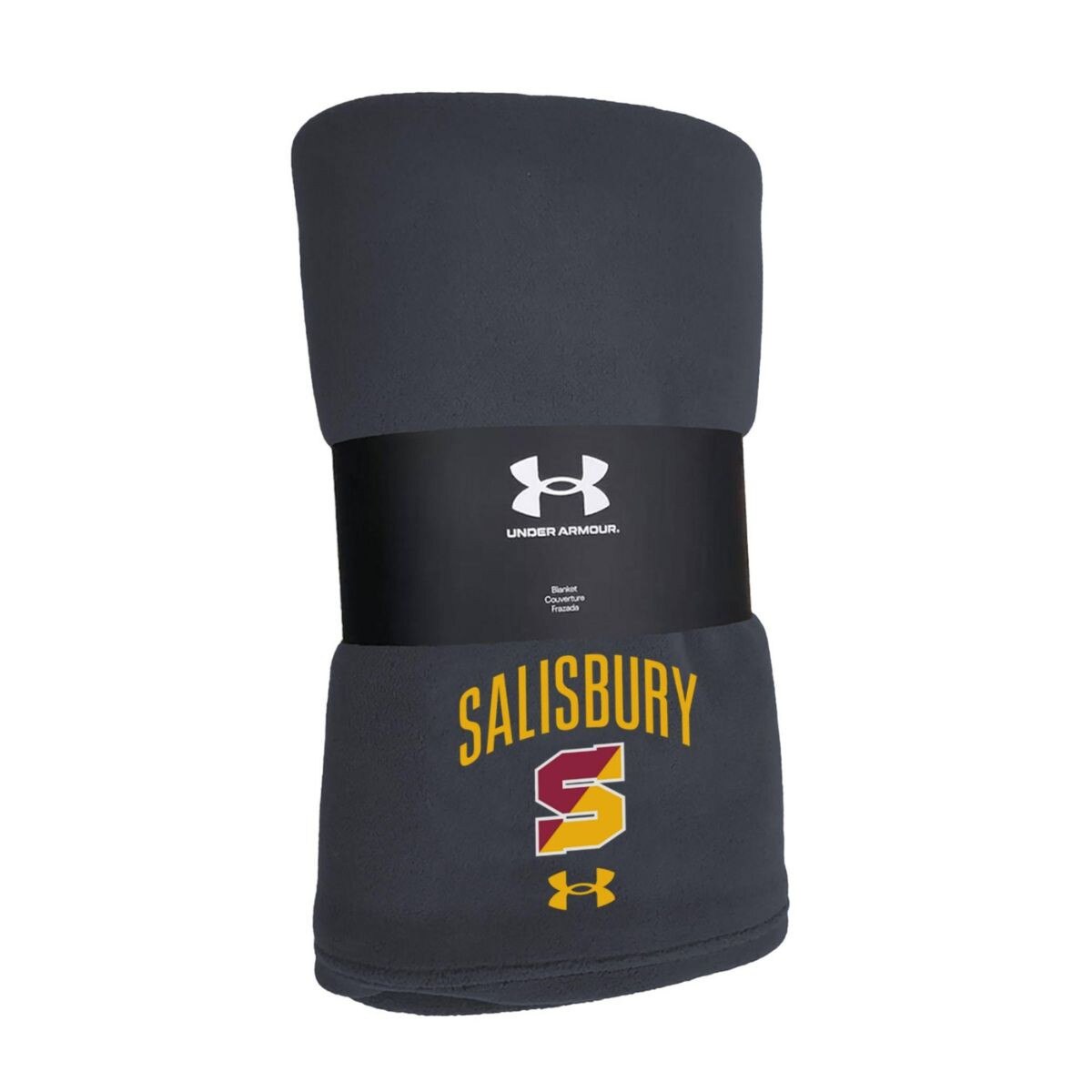 UA Grey Fleece Blanket w/SplitS