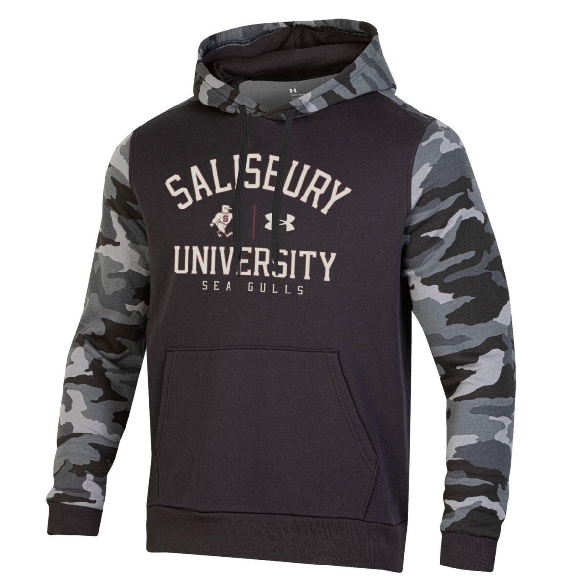 Blk Camo SU Hoodie w/Sammy