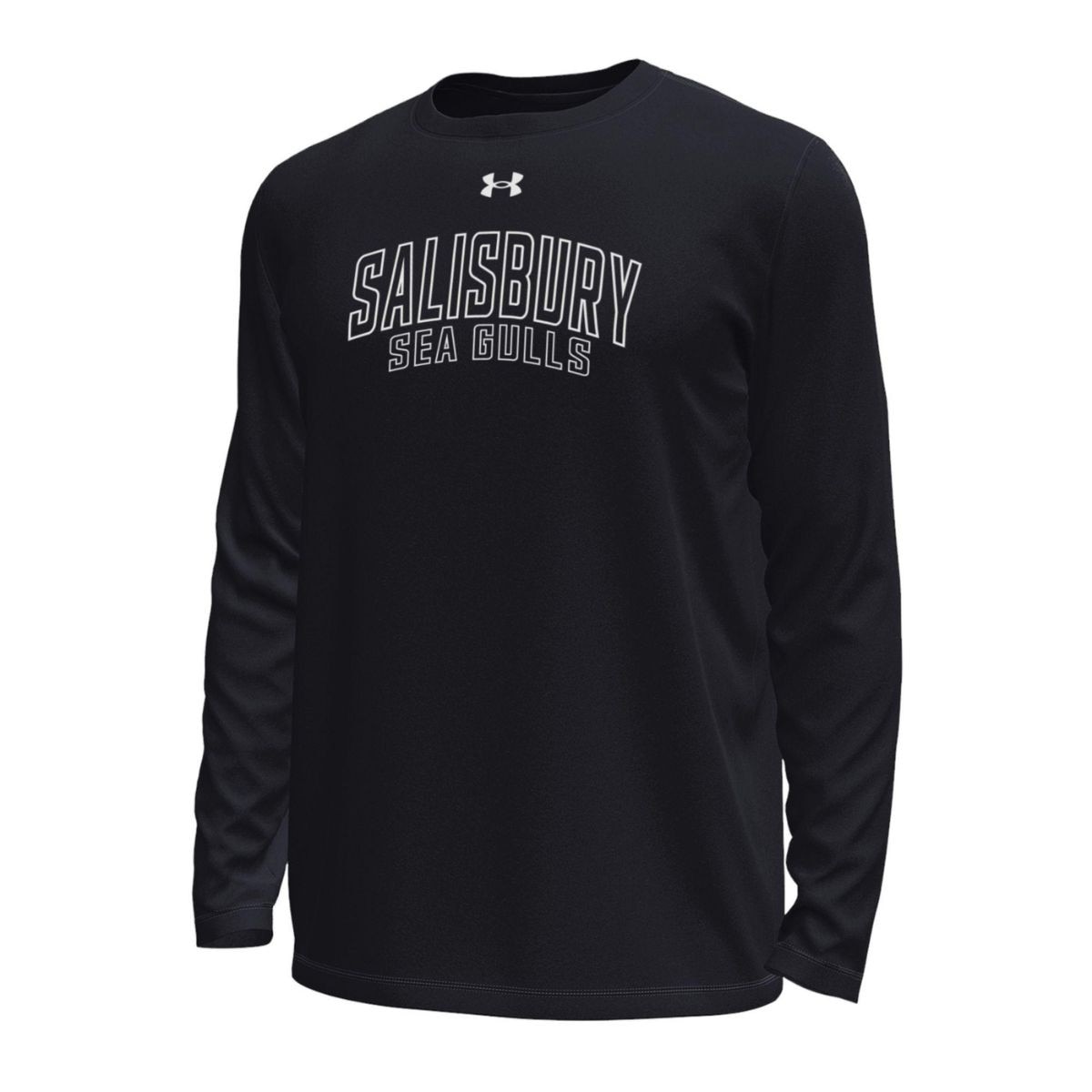 Blk Long Sleeve Tee w/SBY SeaGulls